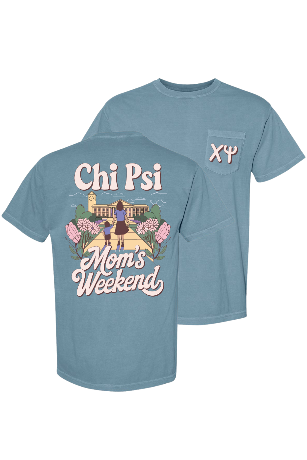 Custom Chi Psi Mom's Weekend