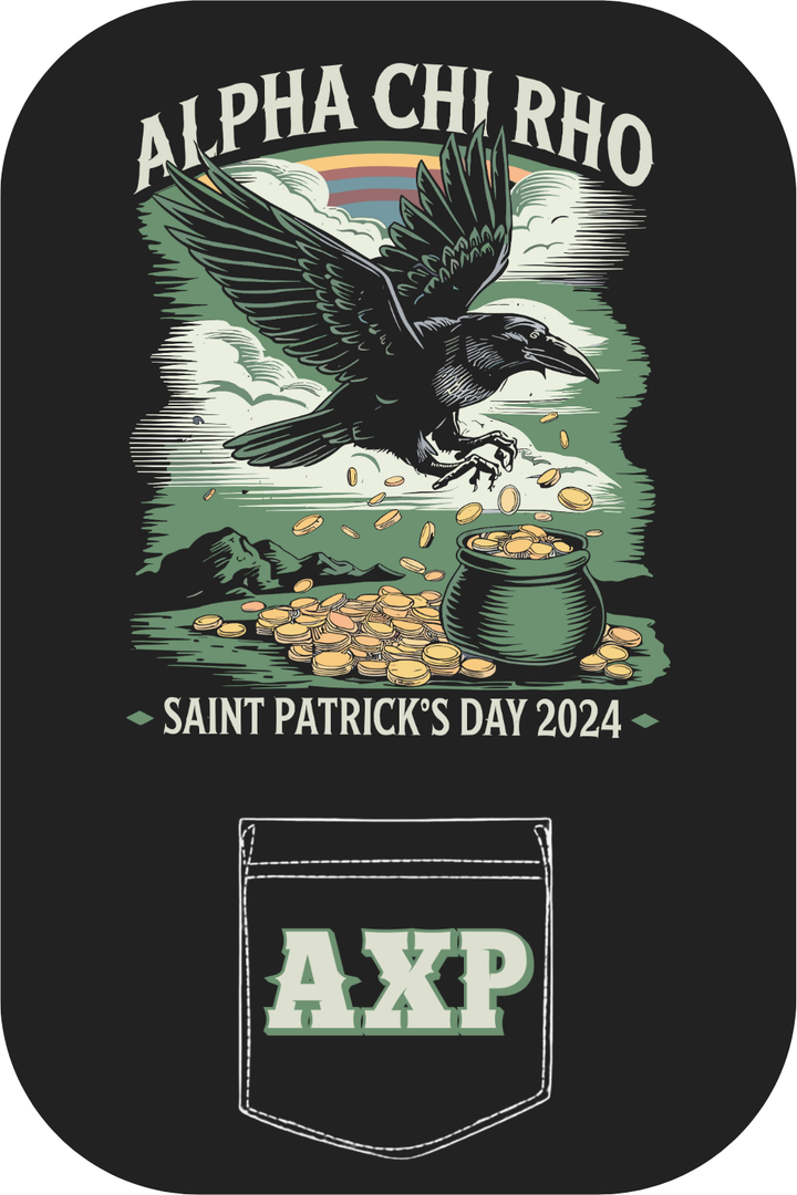 Custom Alpha Chi Rho Saint Patricks Day