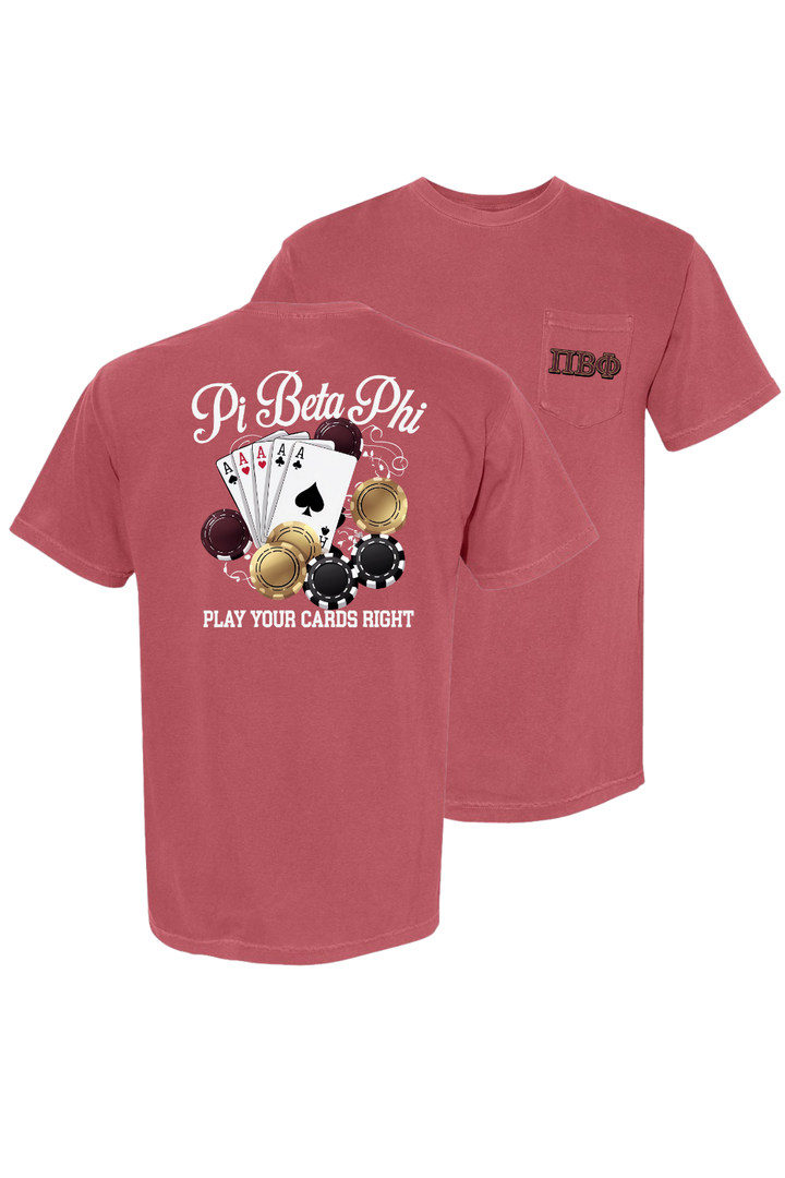 Custom Pi Beta Phi Play Your Cards Rght