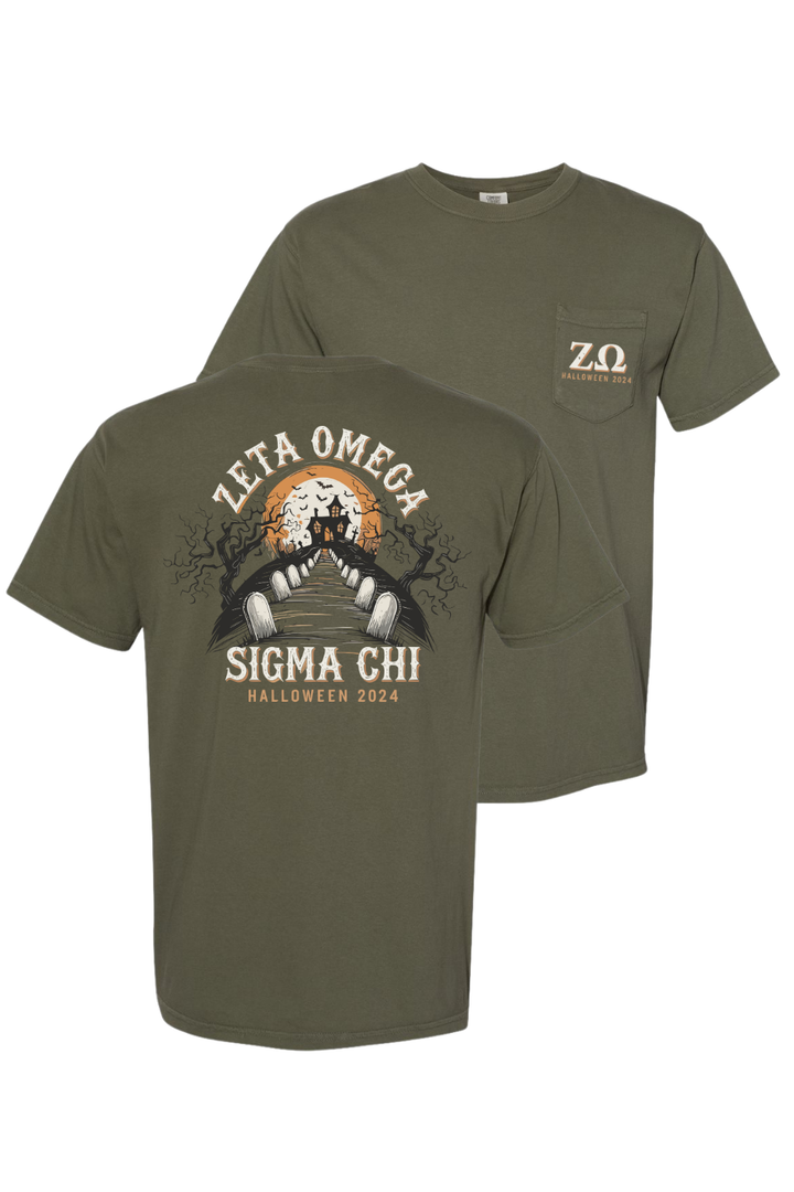 Custom Zeta Omega Sigma Chi Halloween