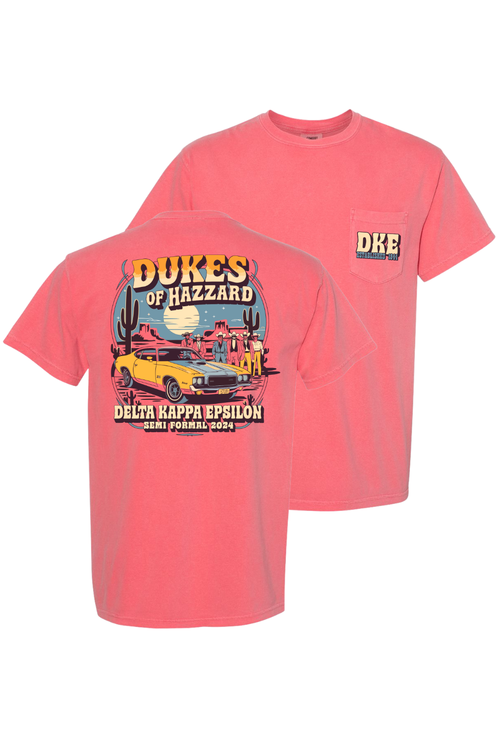 Custom Dukes of Hazzard Delta Kappa Epsilon