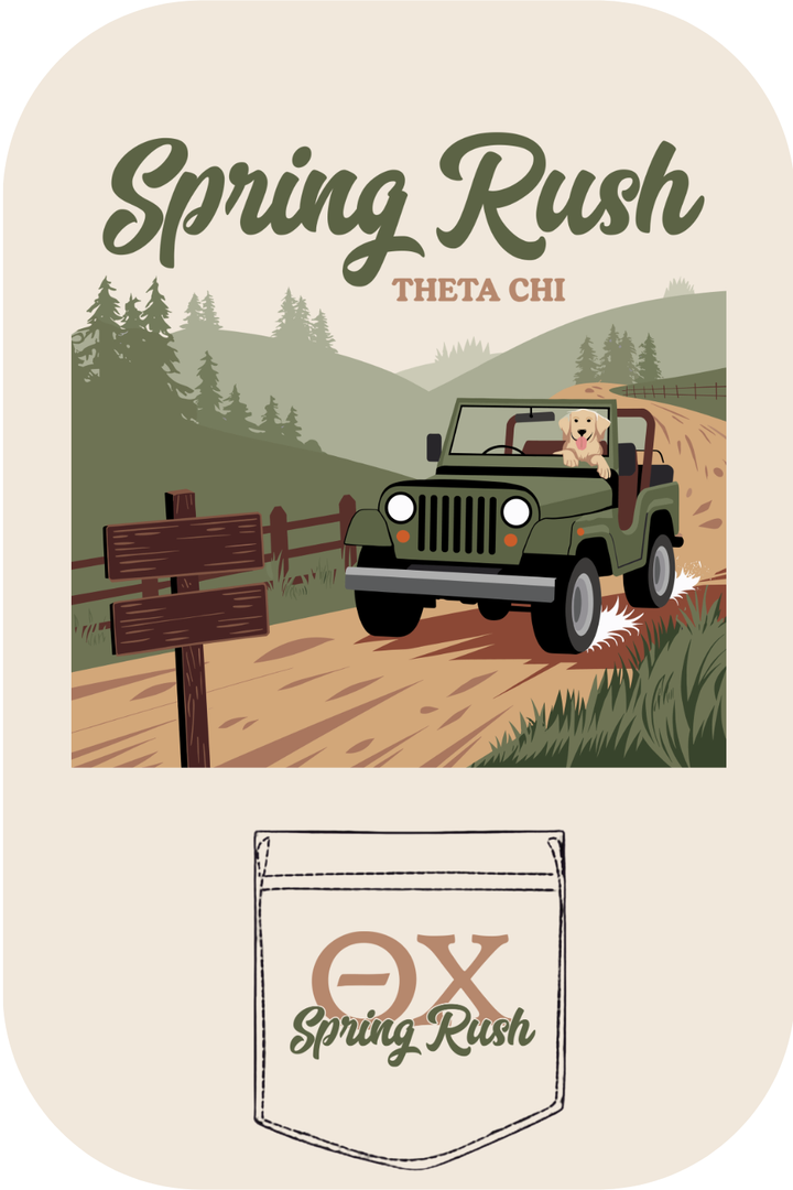 Custom Spring Rush Theta Chi