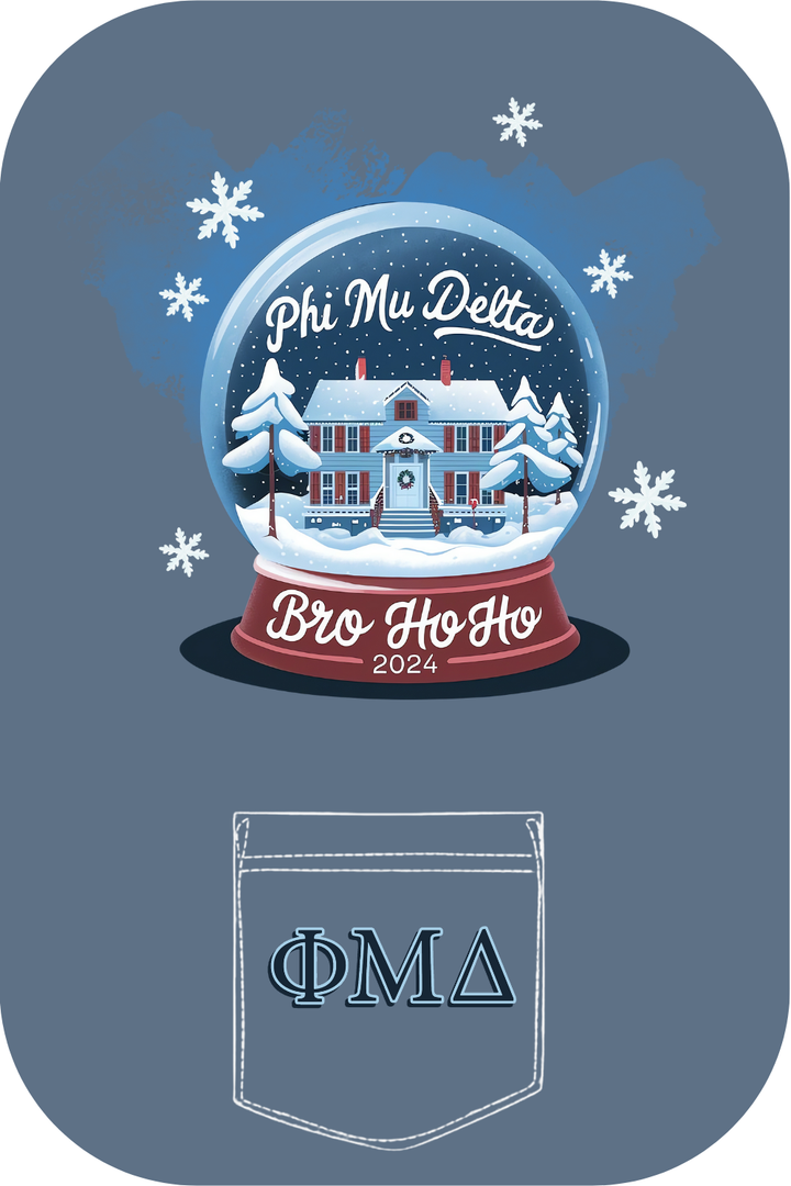 Custom Phi Mu Delta Bro Ho Ho