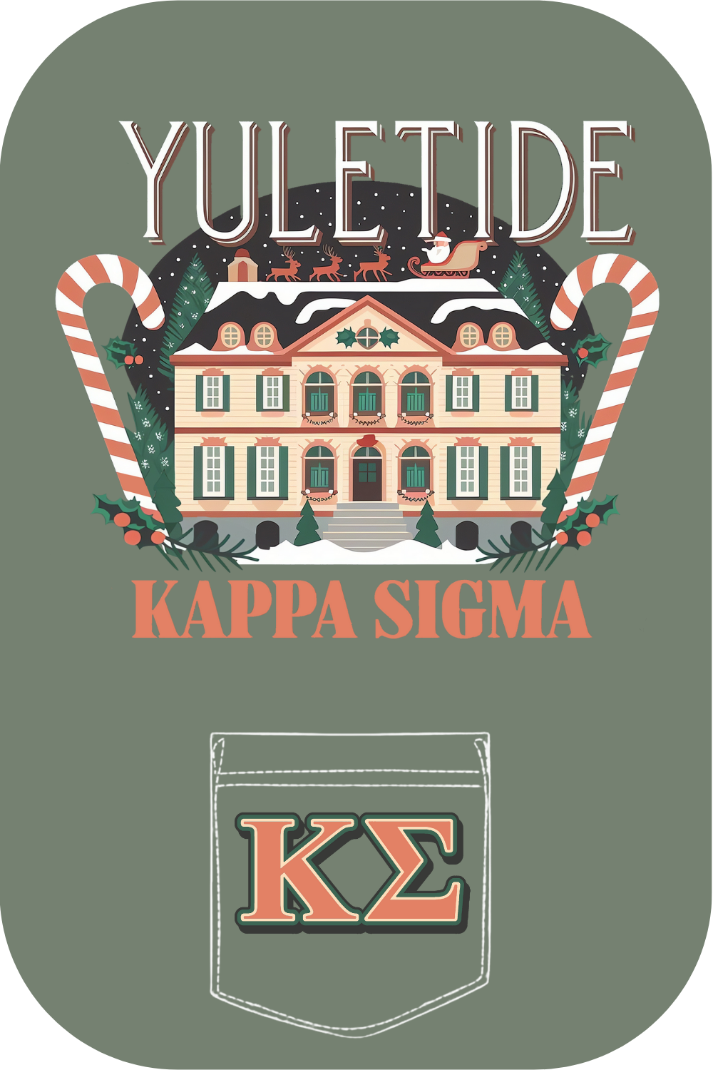 Custom Yuletide Kappa Sigma