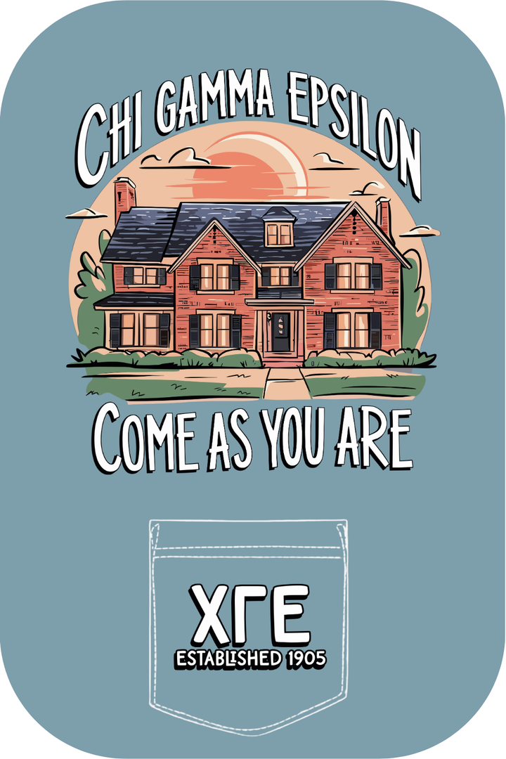 Custom Chi Gamma Epsilon Come As You Are