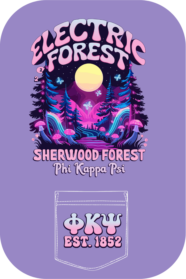 Custom Electric Forest Sherwood Forest Phi Kappa Psi