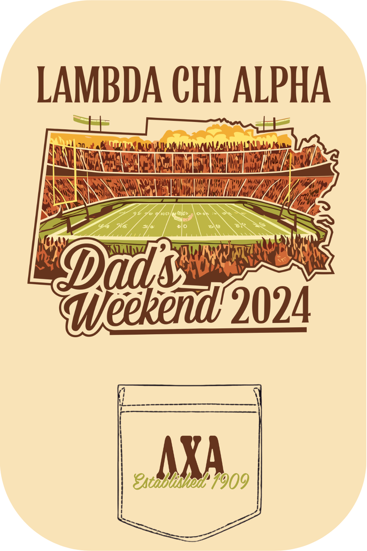 Custom Lambda Chi Alpha Dad's Weekend