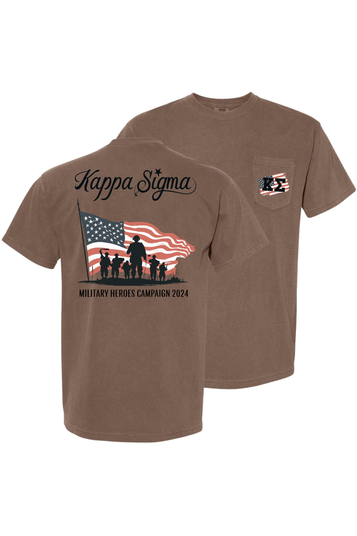 Custom Kappa Sigma Military Heroes Campaign