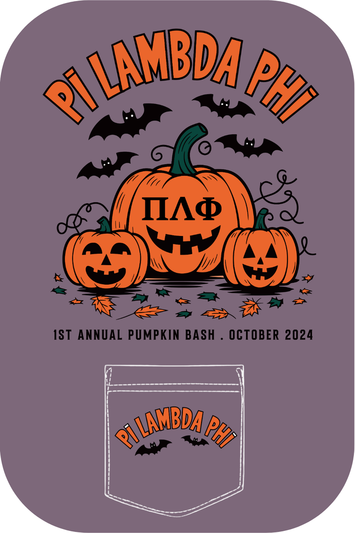 Custom Pi Lambda Phi Annual Pumpkin Bash