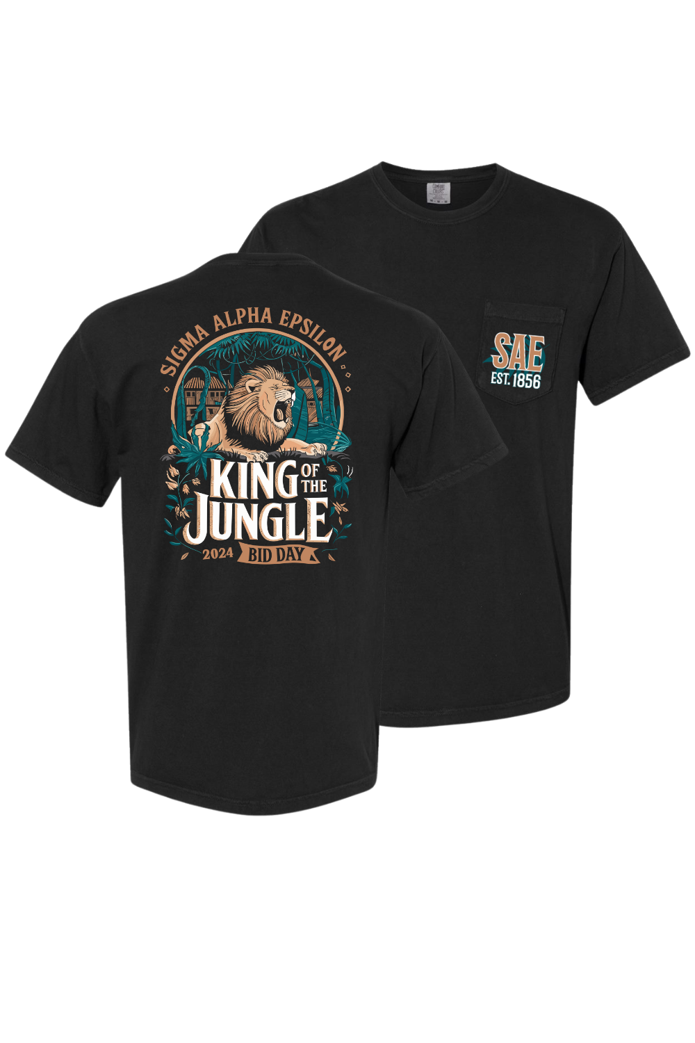 Custom Sigma Alpha Epsilon King Of The Jungle