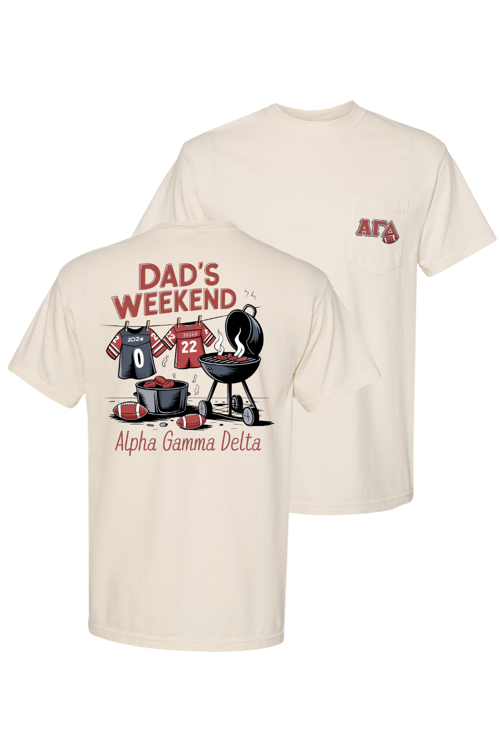 Custom Dad's Weekend Alpha Gamma Delta