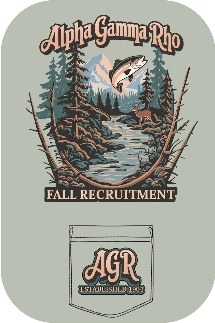 Custom Alpha Gamma Rho Fall Recruitment