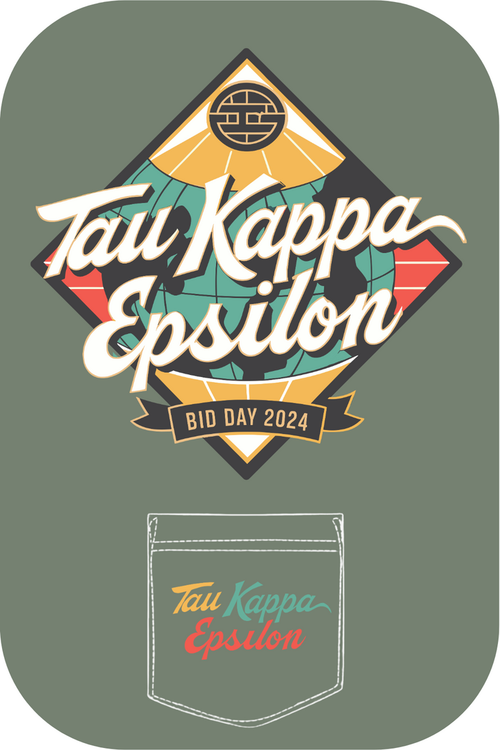 Custom Tau Kappa Epsilon Bid Day