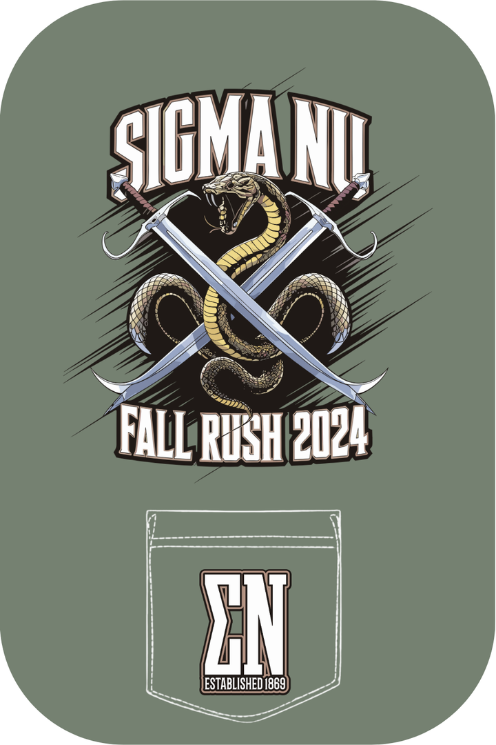 Custom Sigma Nu Fall Rush Cobra