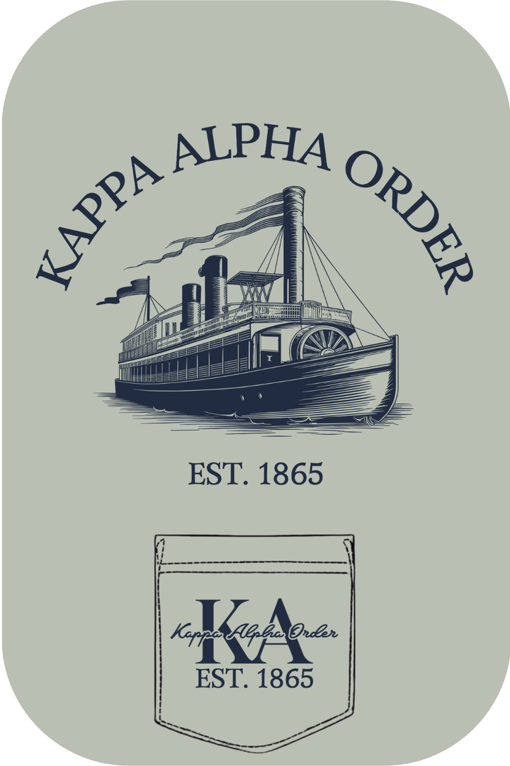 Custom Kappa Alpha Order Ship On The Go