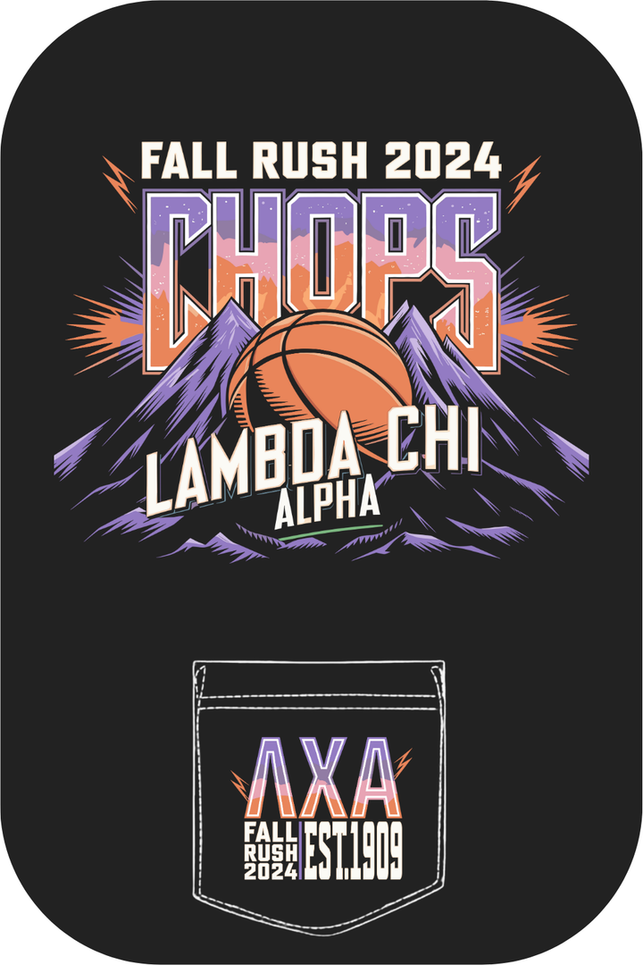 Custom Fall Rush Chops Lambda Chi Alpha
