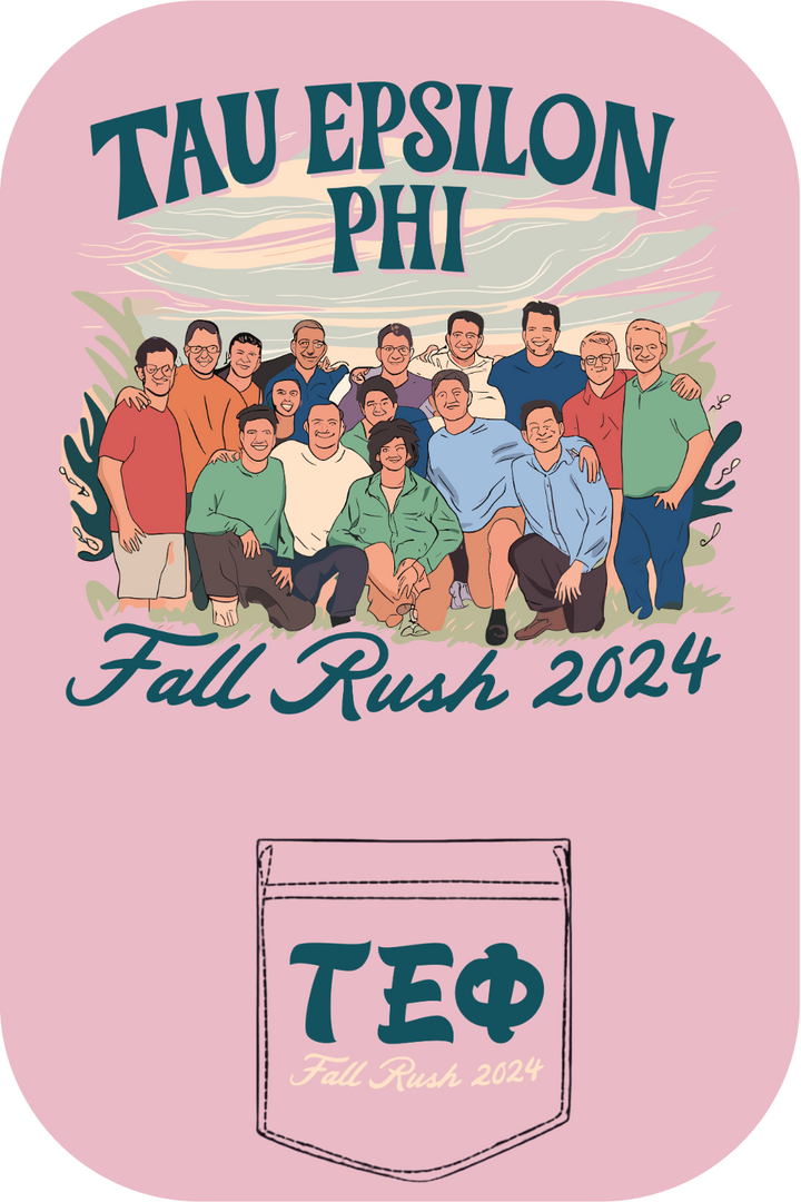 Custom Tau Epsilon Phi Fall Rush