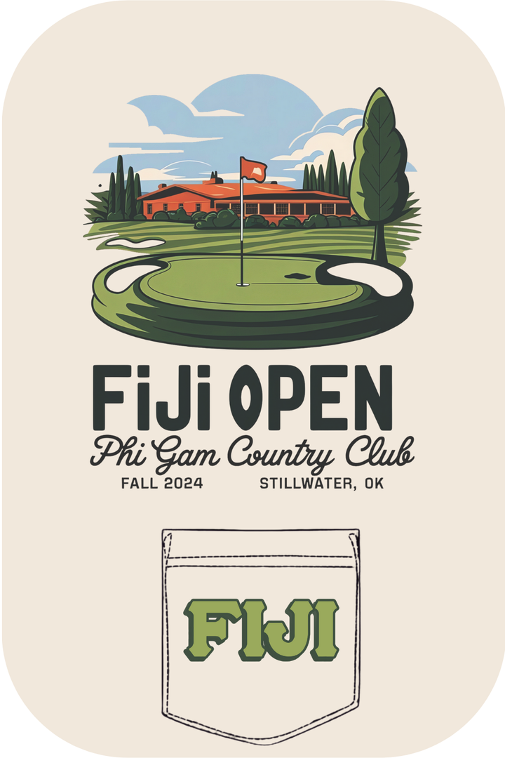 Custom FiJi Open Phi Gam Country Club