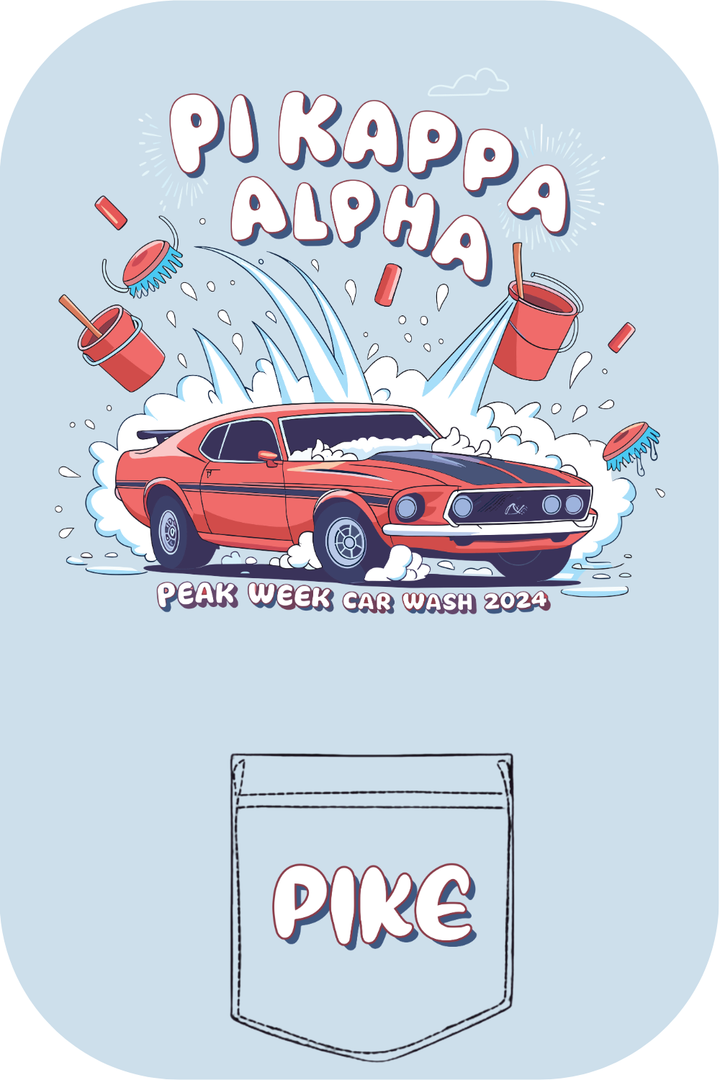 Custom Pi Kappa Alpha Peak Weak Car Wash