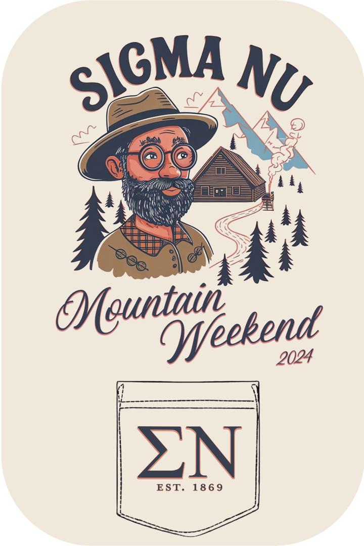 Custom Sigma Nu Mountain Weekend