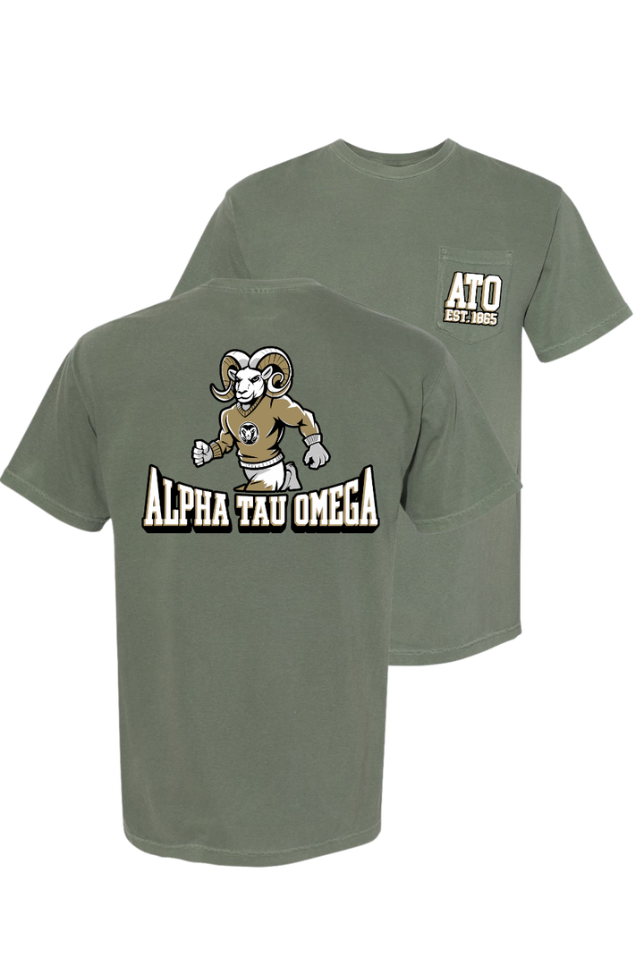 Custom Alpha Tau Omega Bull