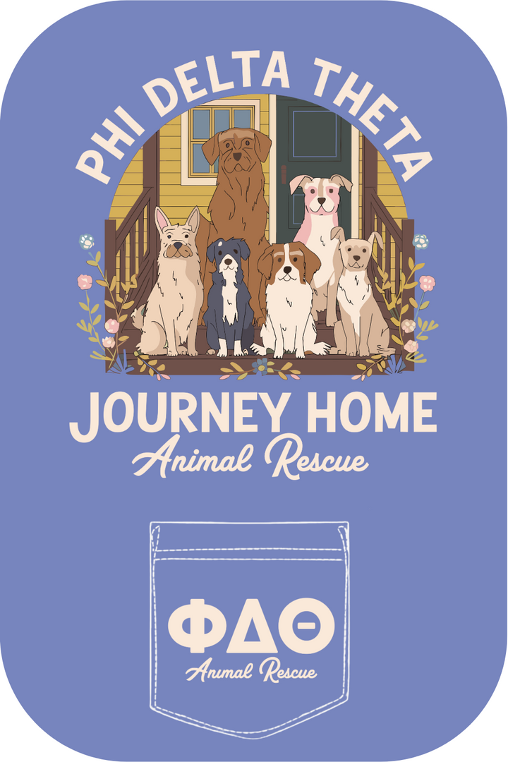 Custom Phi Delta Theta Journey Home Animal Rescue