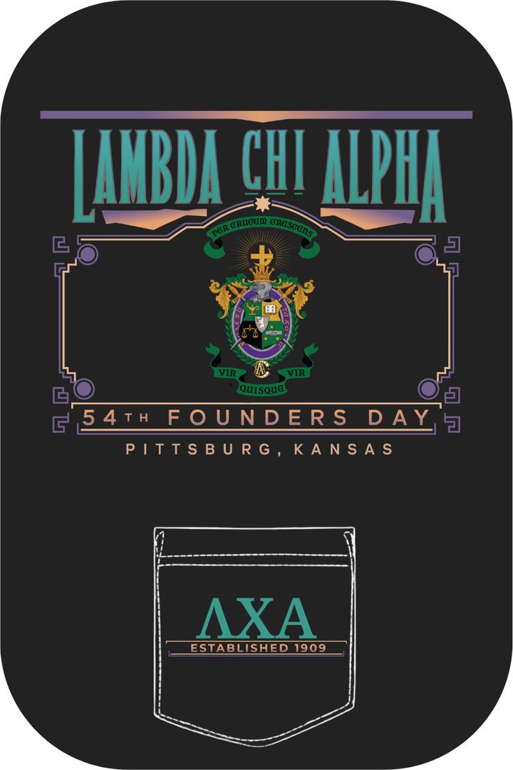 Custom Lambda Chi Alpha 54th Founders Day