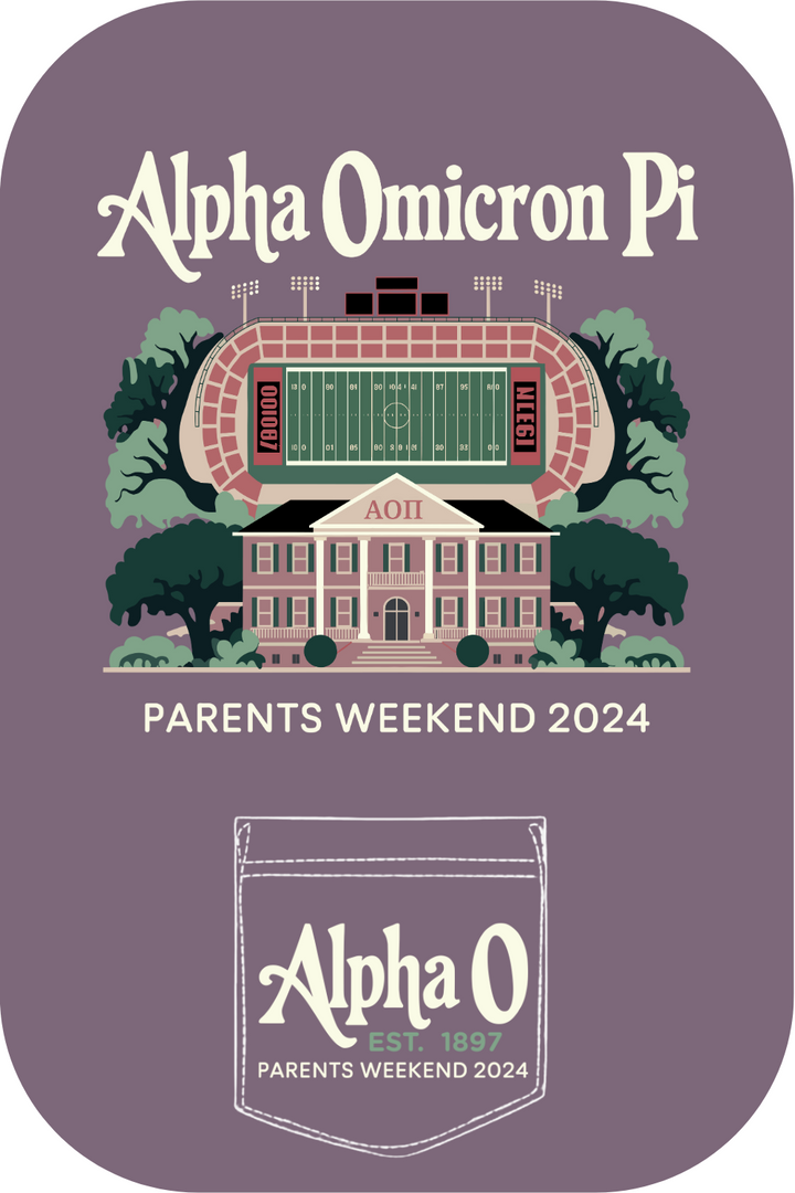 Custom Parents Weekend Alpha Omicron Pi