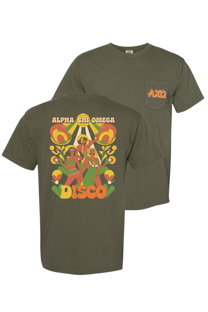 Custom Alpha Chi Omega Disco