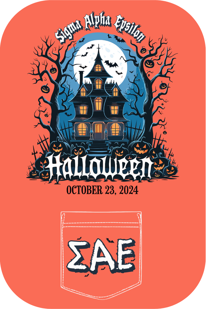 Custom Sigma Alpha Epsilon Halloween