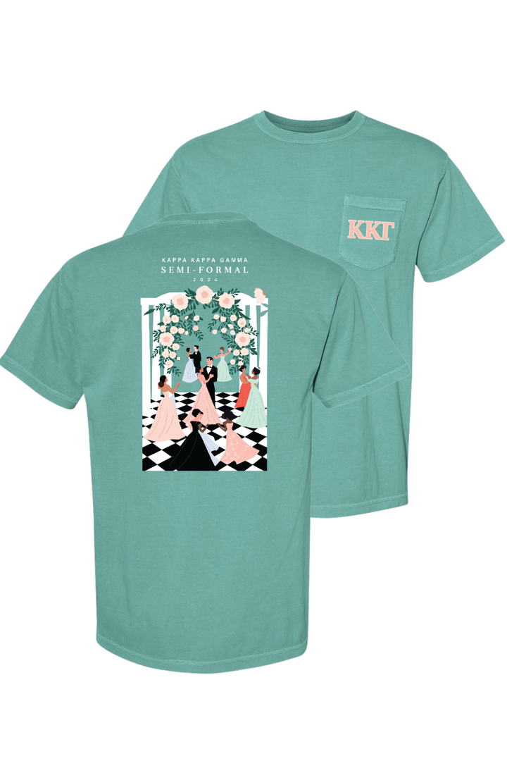 Custom Kappa Kappa Gamma Semi Formal