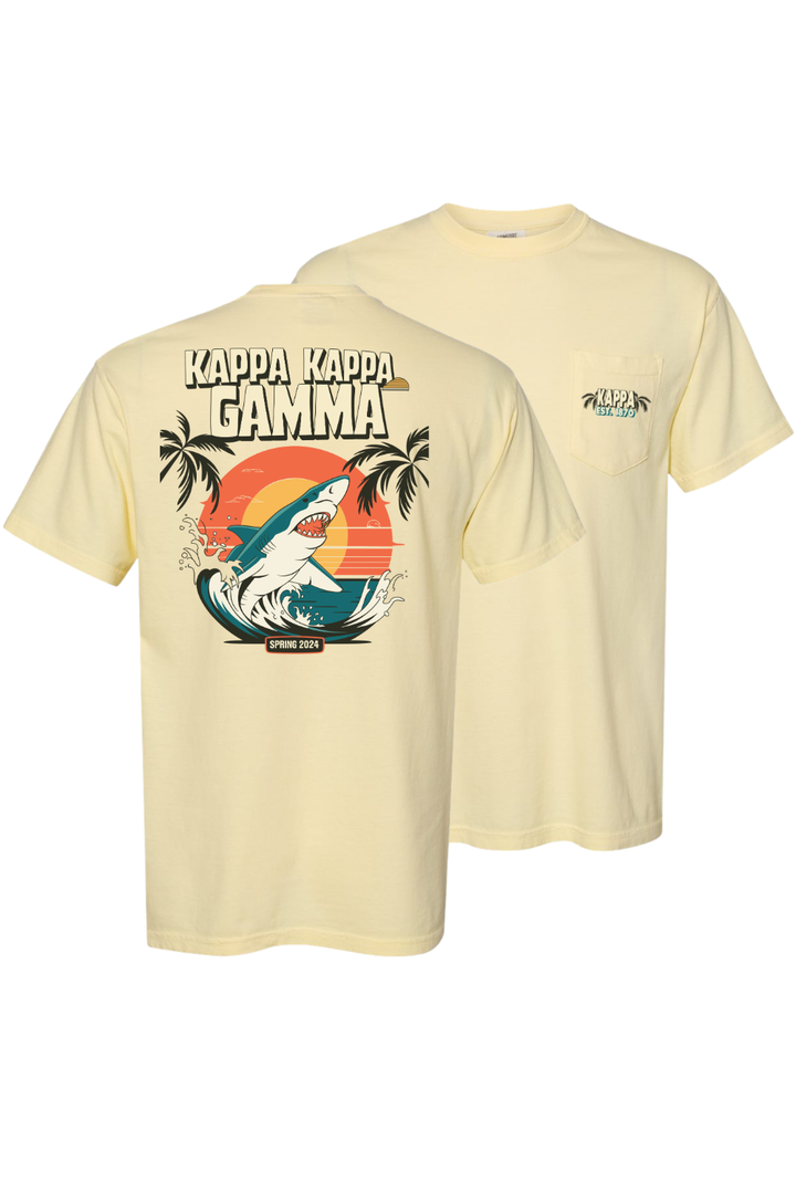 Custom Kappa Kappa Gamma Shark