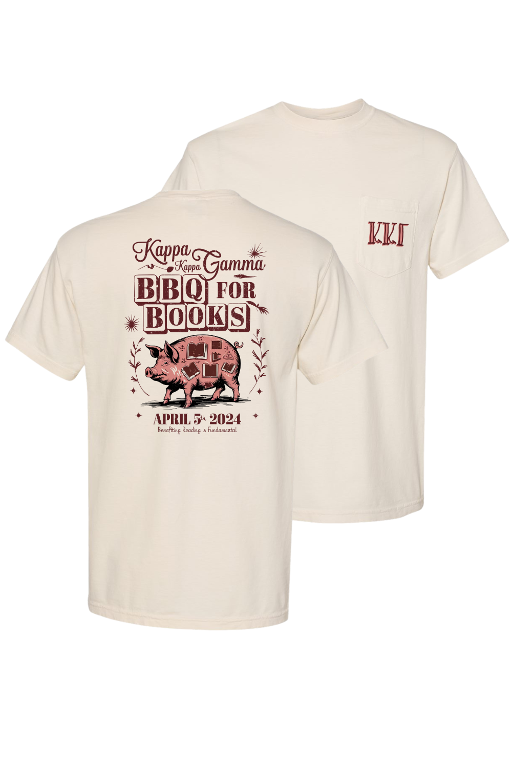 Custom Kappa Kappa Gamma BBQ For Books