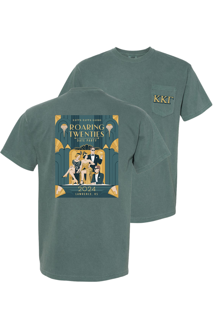 Custom Kappa Kappa Gamma Roaring Twenties Date Party