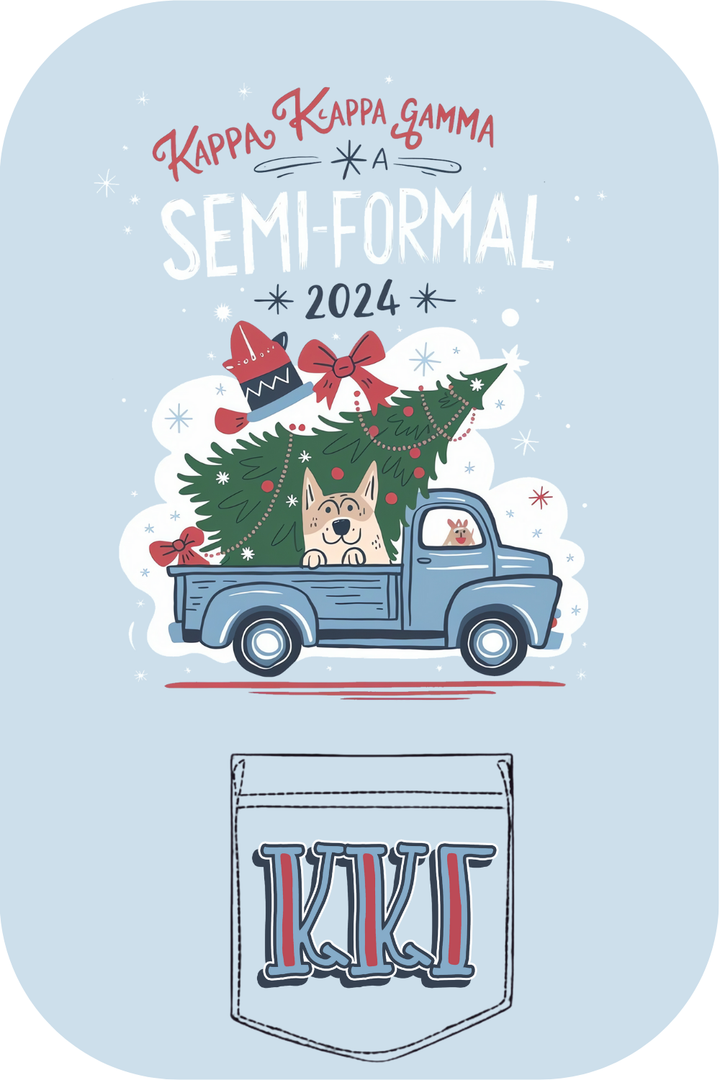 Custom Kappa Kappa Gamma Semi-Formal