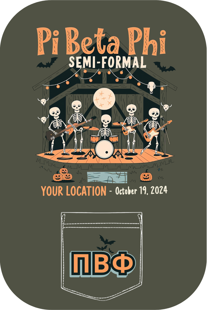 Custom Pi Beta Phi Semi-Formal
