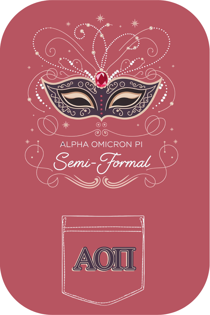 Custom Alpha Omicron Pi Semi Formal