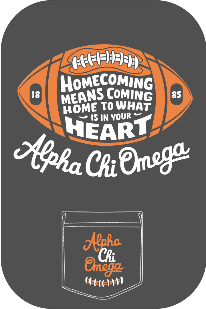 Custom Alpha Chi Omega Homecoming