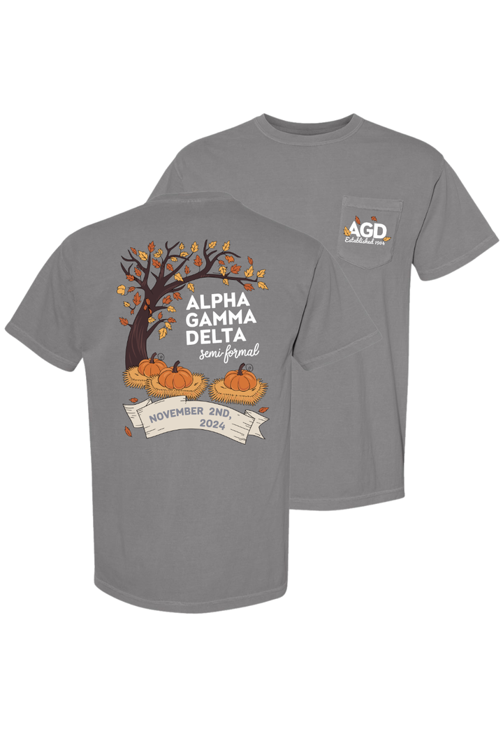 Custom Alpha Gamma Delta Semi Formal