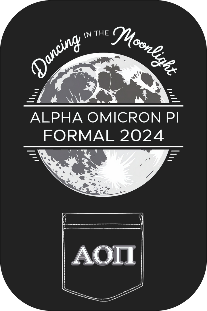 Custom Dancing In The Moonlight Alpha Omicron Pi