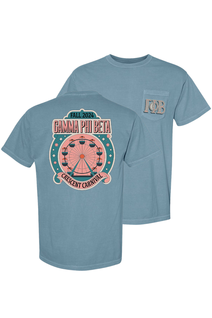 Custom Gamma Phi Beta Crescent Carnival