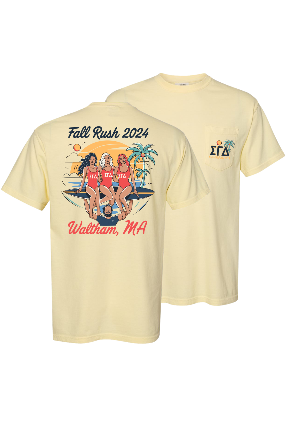 Custom Sigma Gamma Delta Fall Rush