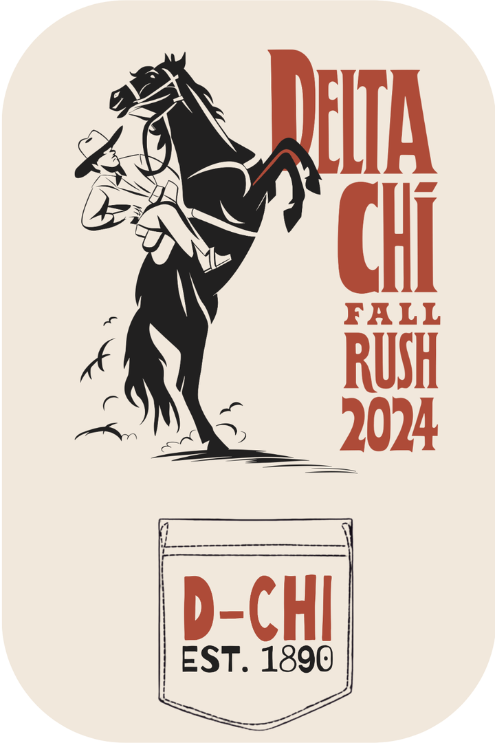 Custom Delta Chi Fall Rush