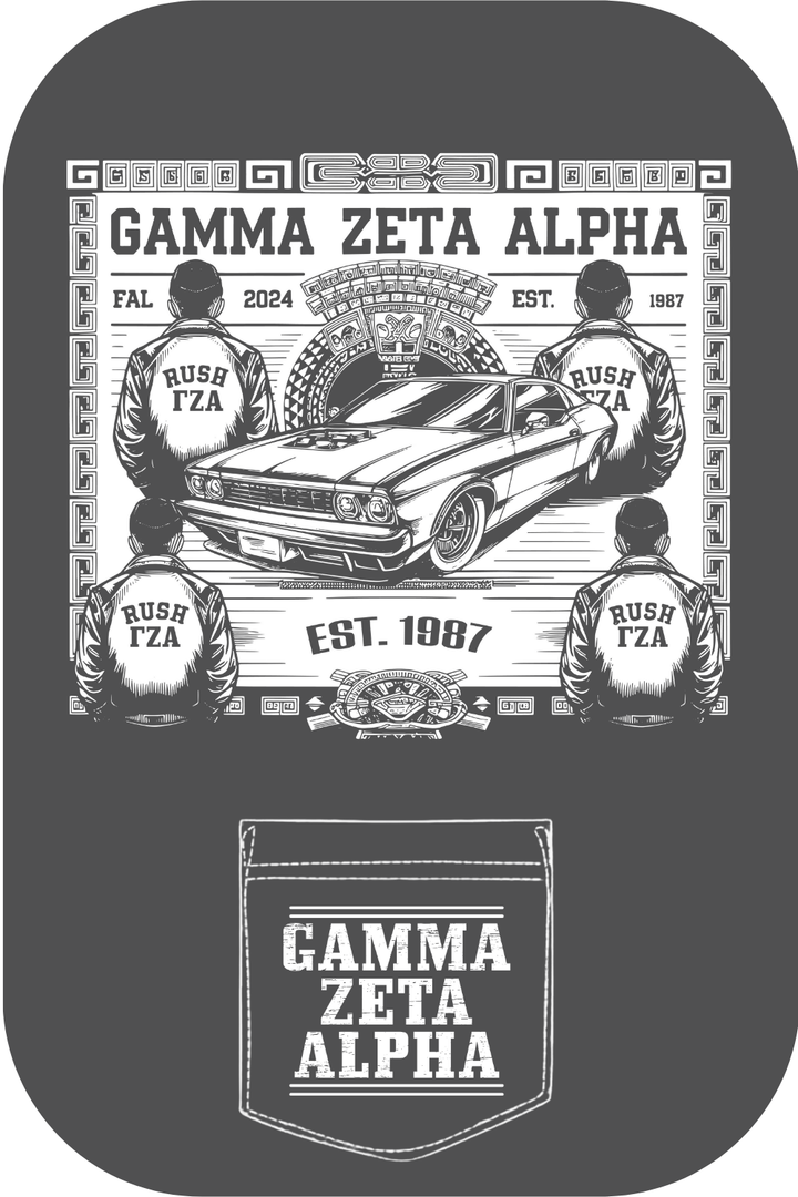 Custom Gamma Zeta Alpha Rush