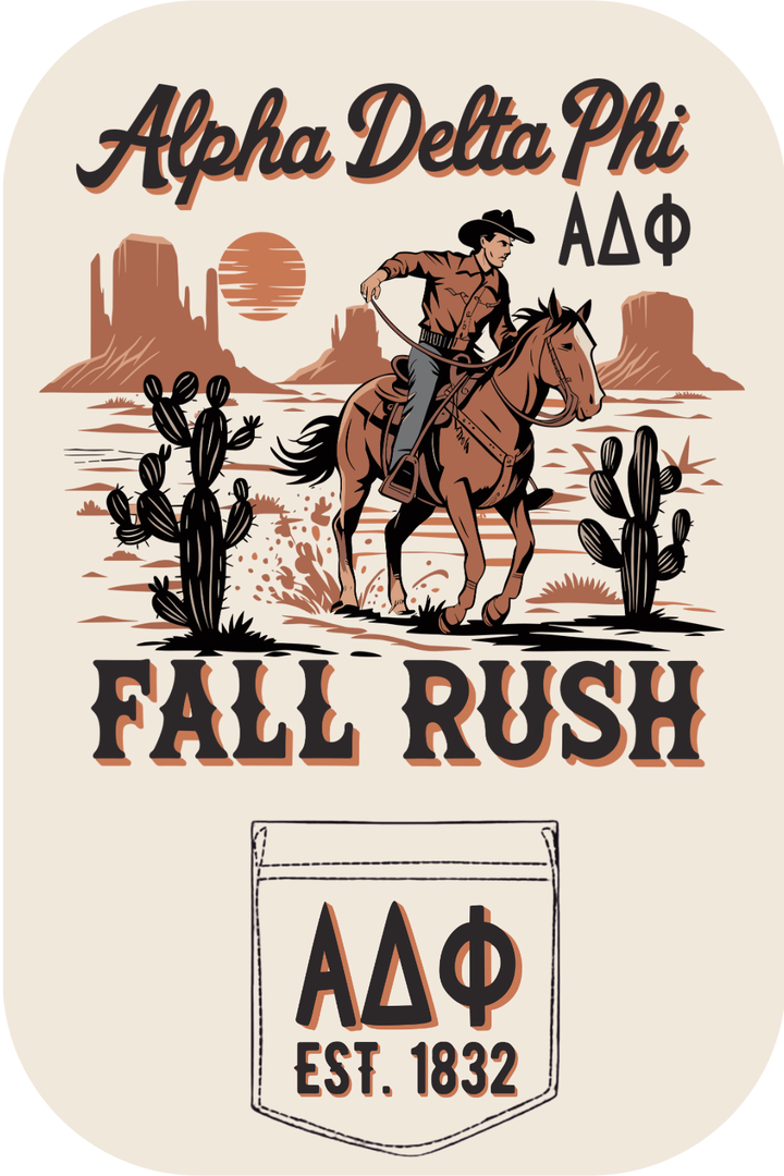 Custom Alpha Delta Phi Fall Rush