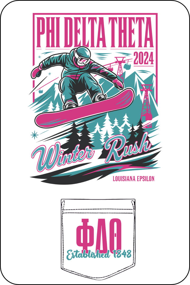 Custom Phi Delta Theta Winter Rush