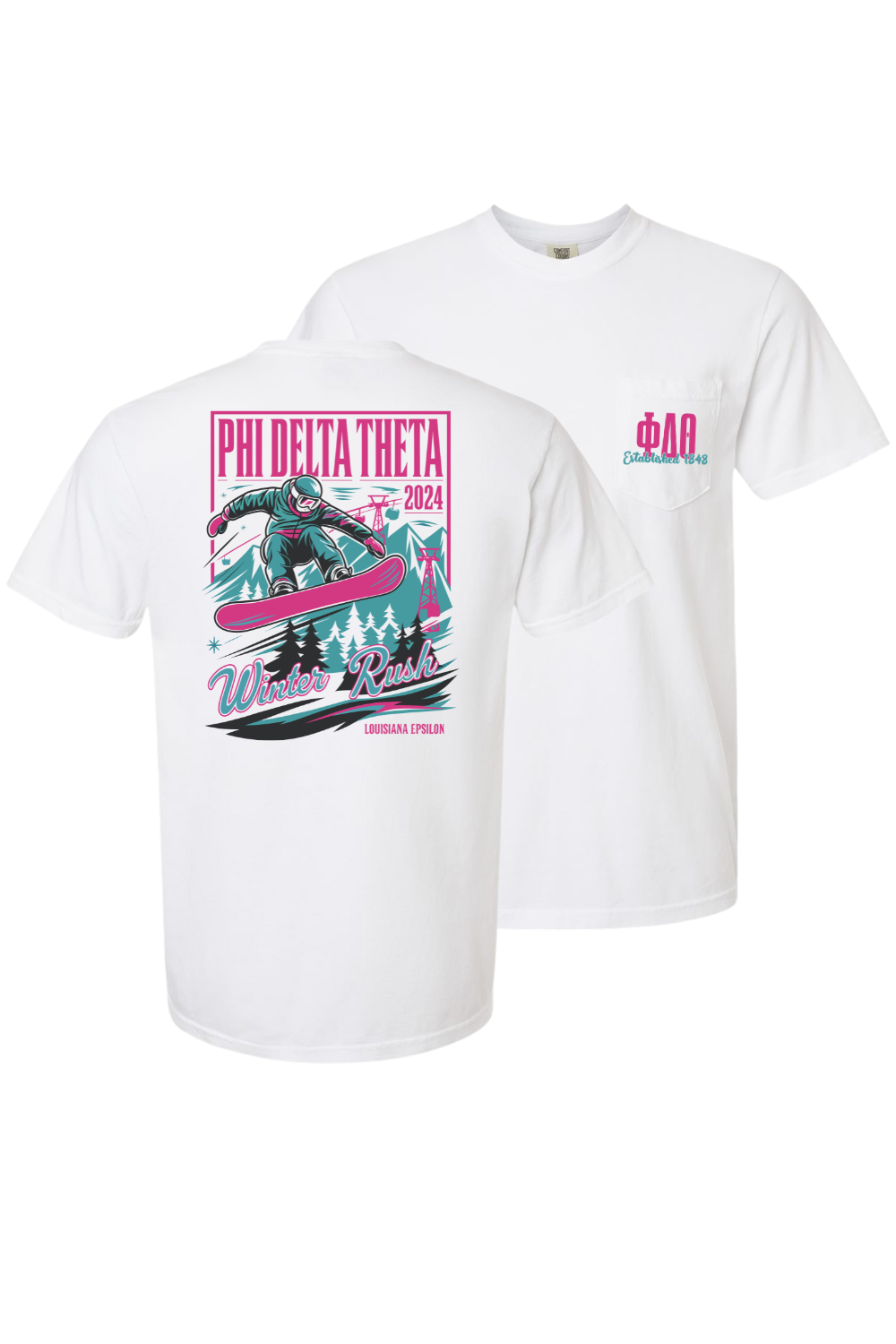 Custom Phi Delta Theta Winter Rush