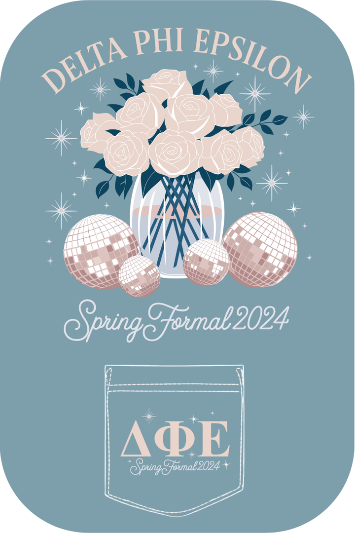 Custom Delta Phi Epsilon Spring Formal