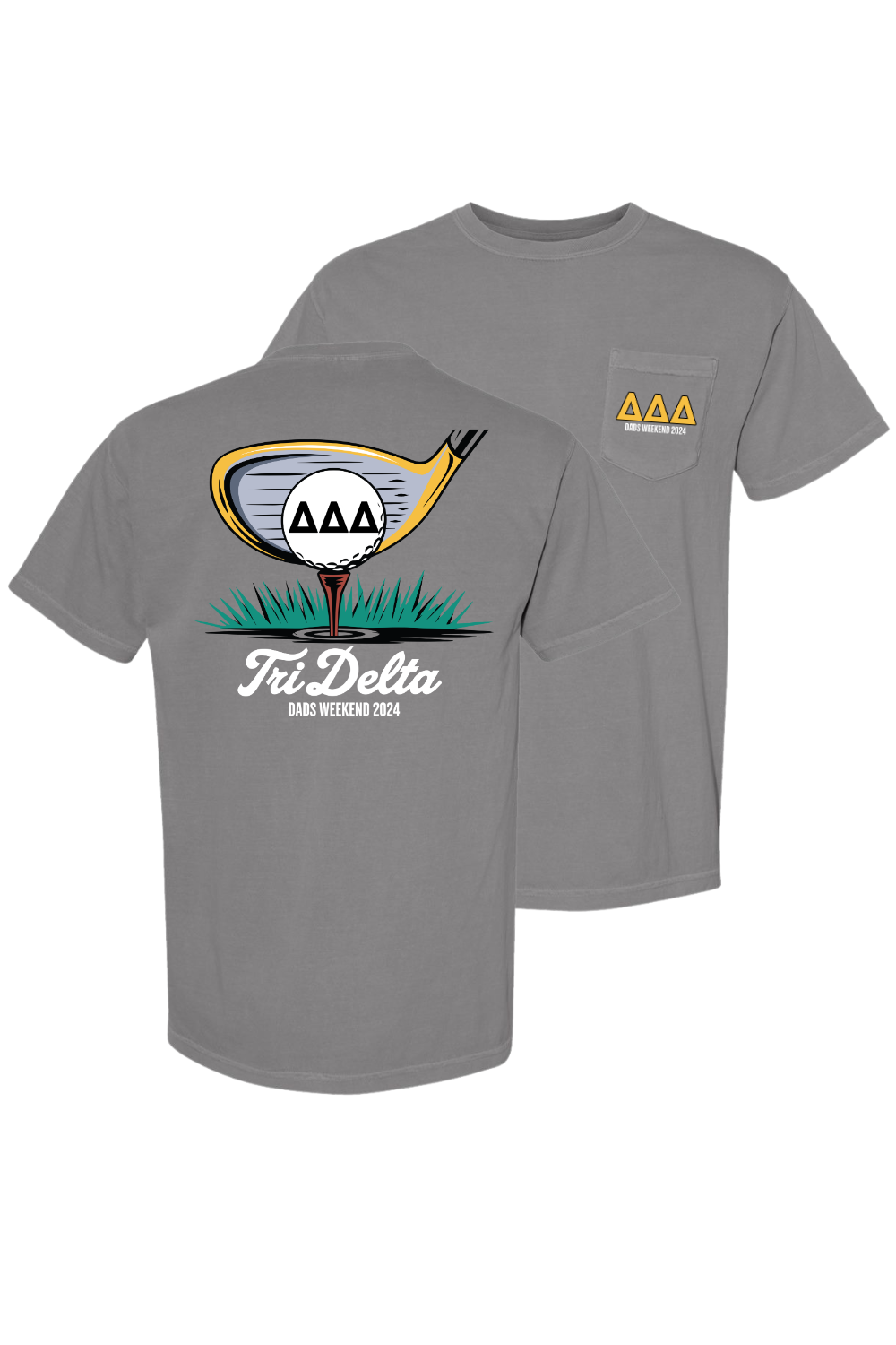Custom Tri Delta Dad's Weekend
