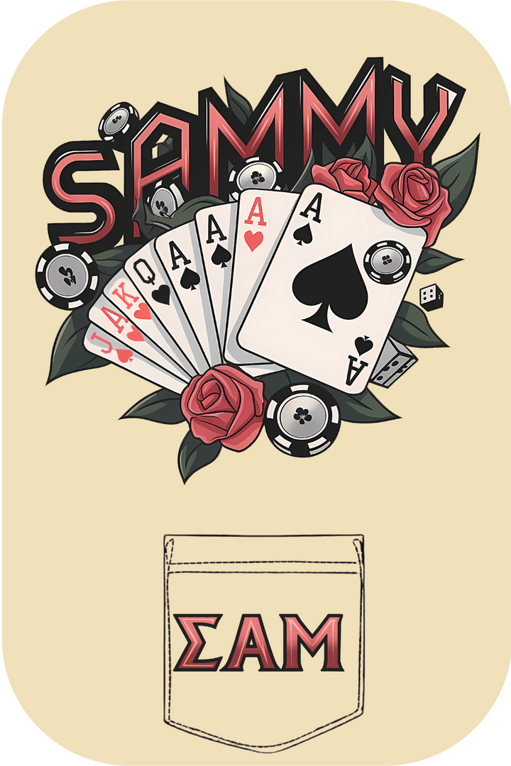 Custom Sigma Alpha Mu Playing Cards
